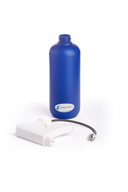 La grande bouteille bleue