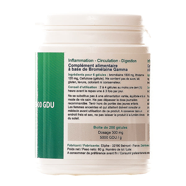 Bromelaine Gamma Eliphe 5000 GDU