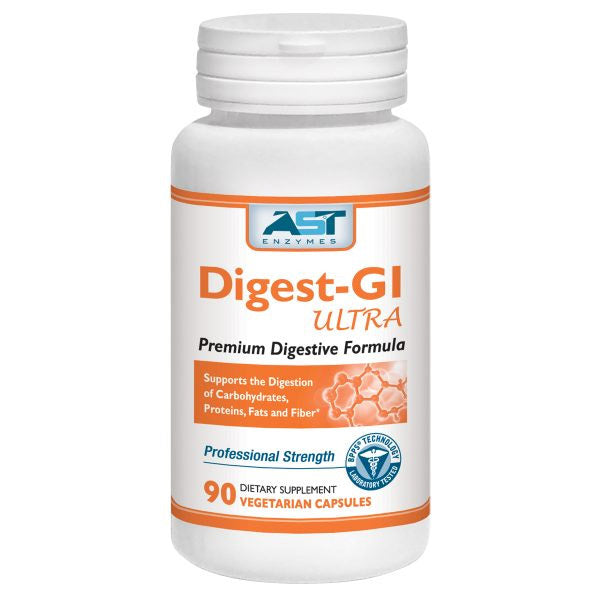 Digest-GI Ultra 90 Gélules AST Enzymes - Enzymes - Apoticaria
