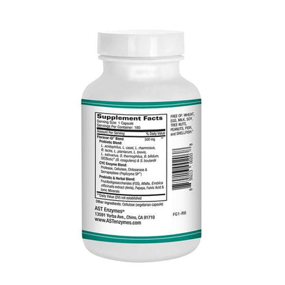 AST Enzymes Floracor GI 180 gélules