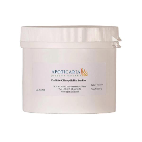 Zéolithe Clinoptilolite Surfine Apoticaria 200g