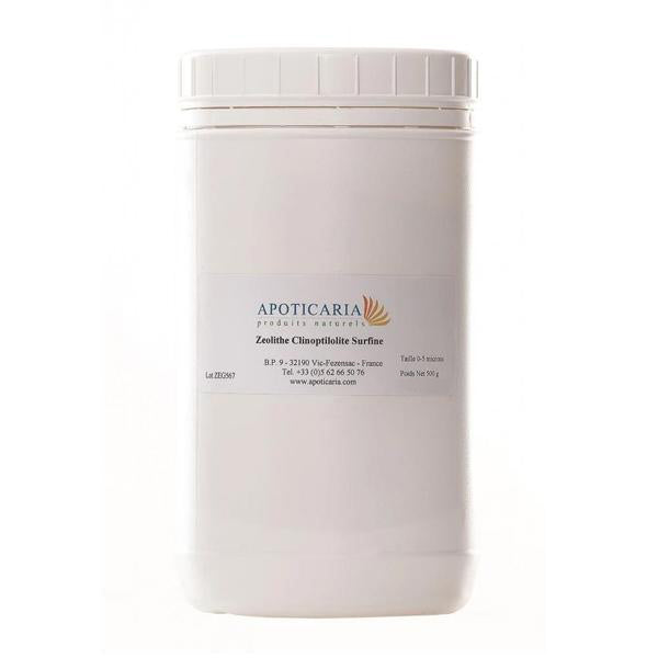 Zéolithe Clinoptilolite Surfine Apoticaria 500g