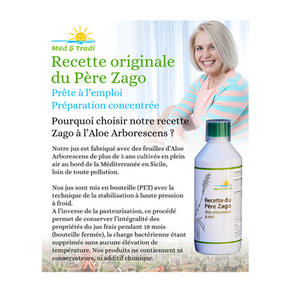 pourquoi Aloé Arborescens Pere Zago  500 ml
