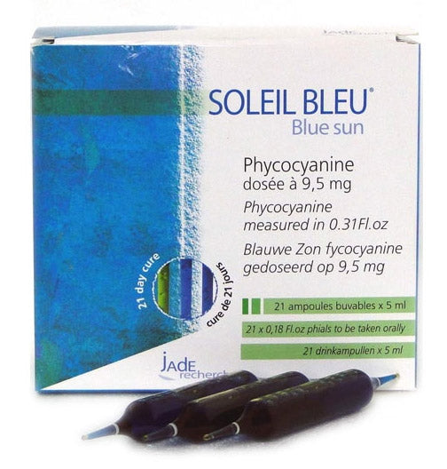 Soleil Bleu (Phycocyanine) Jade Recherche