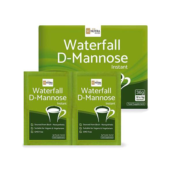 Waterfall D-Mannose Sweet Cures 36 g poudre en sachets